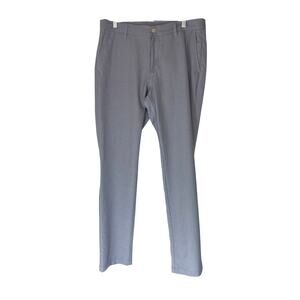 Bonobos Golf Pants Men's Blue Slim Fit Basic Casual Straight Leg Size 34 x 34